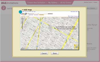 The Event Behind Events:  
An Application to Create, 
Manage and Share Invitations